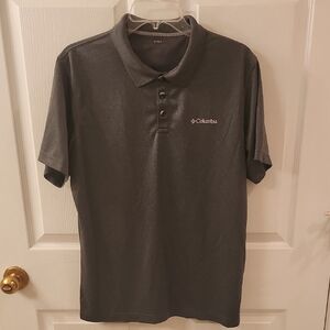 Columbia Men's Dark Gray Polo Shirt